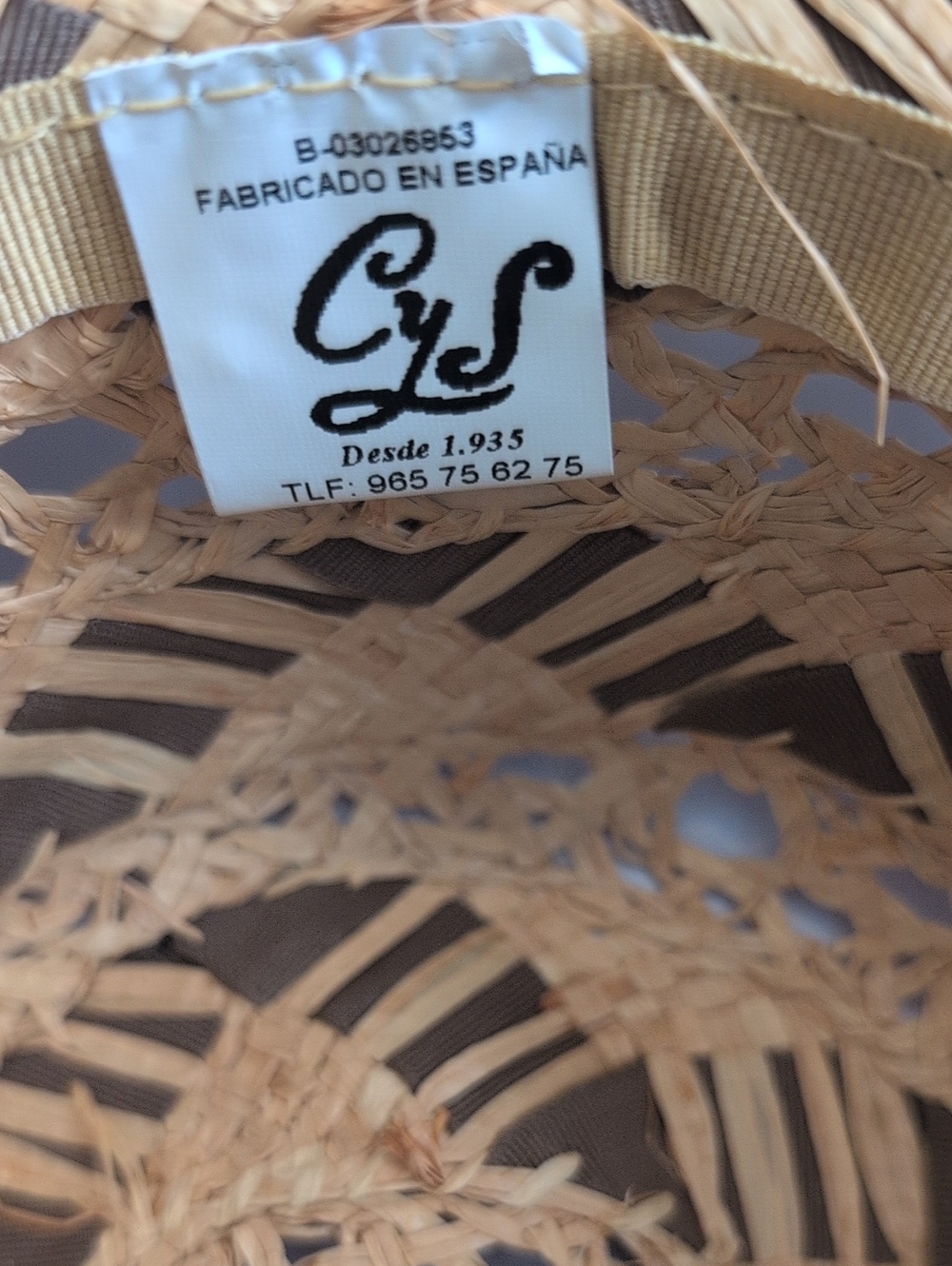 CUS Straw hat - Picture 6 of 9